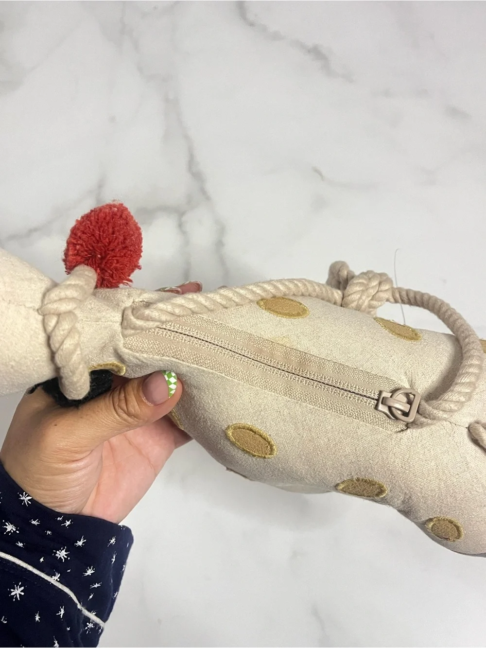 Zara Kids Giraffe Stuffy Plush Crossbody Bag